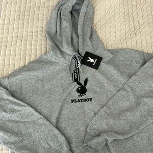 Playboy tilly’s medium gray hoodie never worn
